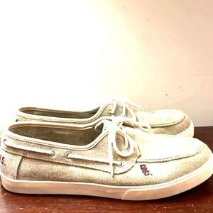 Cruzerz South Carolina Gamecocks Canvas Boat Shoes Mens Sz 11